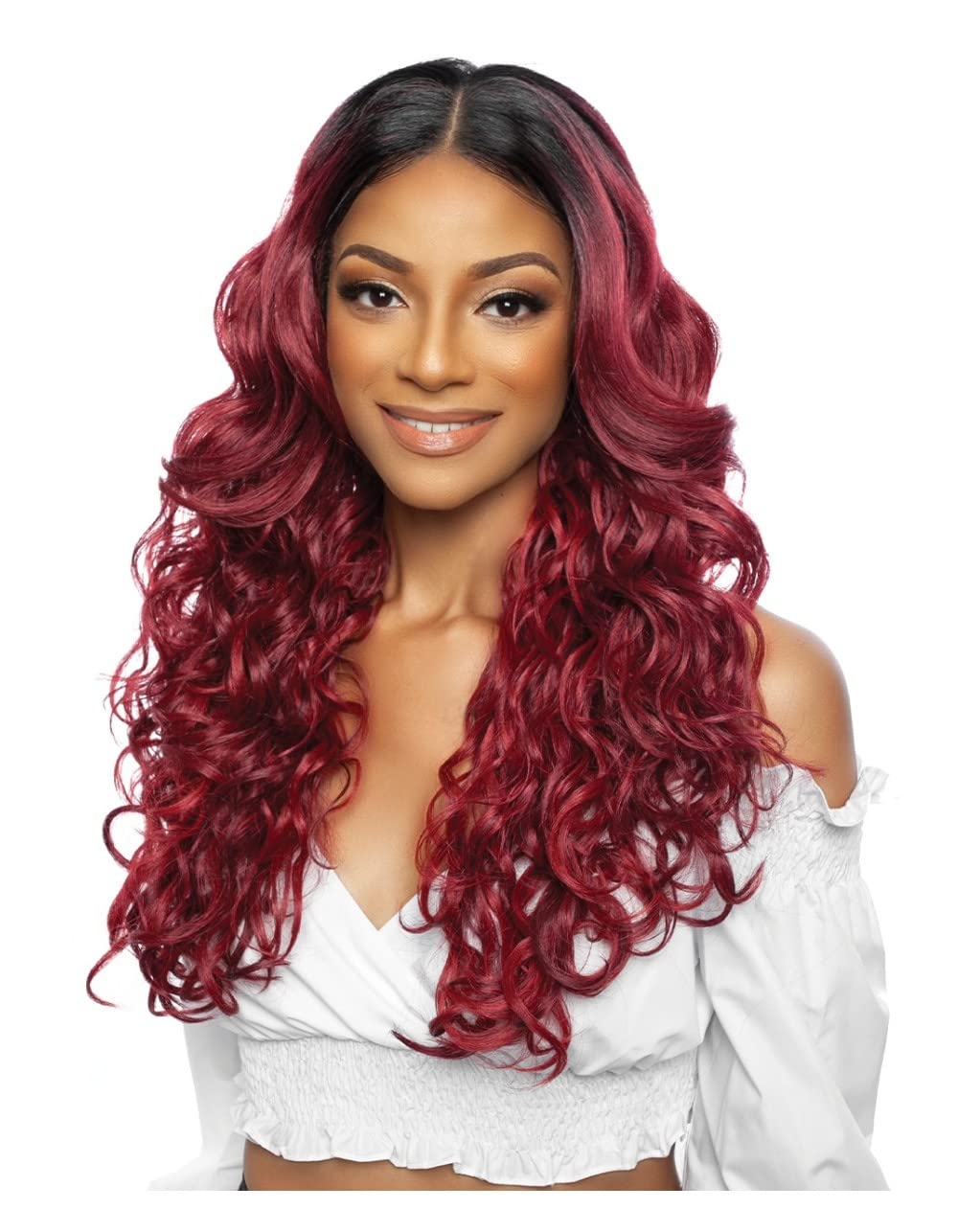 Mane Concept Red Carpet HD 13X4 Lace Frontal Wig RCHF212 Raven (1)