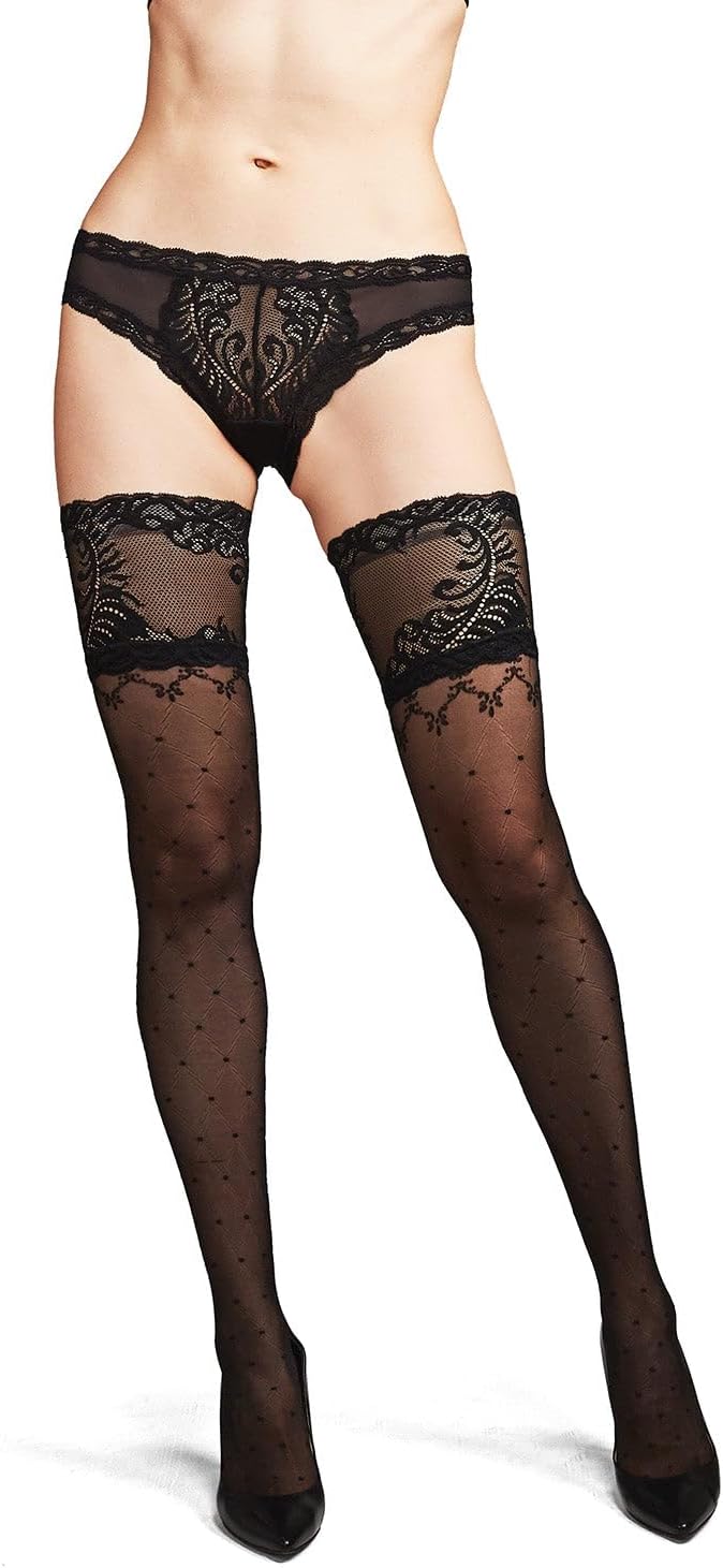Natori Women's NAT-802 Diamond Dot Thigh High