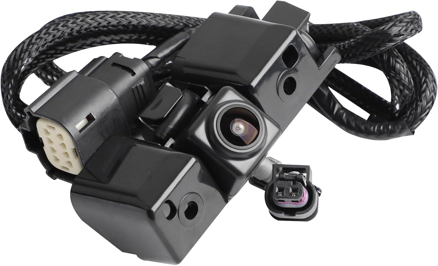 Backup Rear View Camera Compatible with 2016 2017 2018 2019 Silvera-do Sierra 1500 2500 3500 Park Assist Reverse Cameras with Power Tailgate Plug Replaces 84062896,23363727