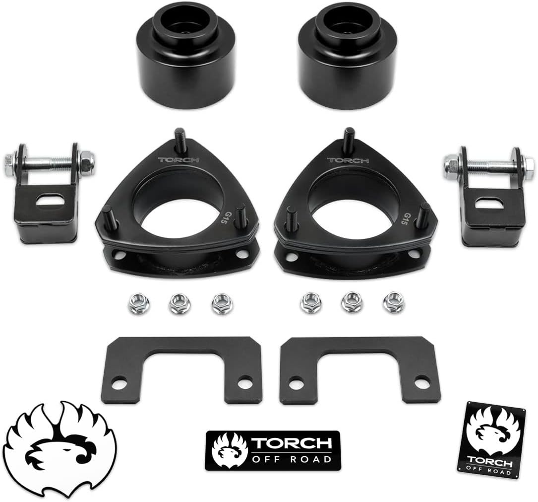 TORCH 3.5" Full Lift Kit For 2007-2020 Chevy GMC Tahoe Yukon Suburban XL SUV 2WD 4X4 (3.5" Front 3" Rear)