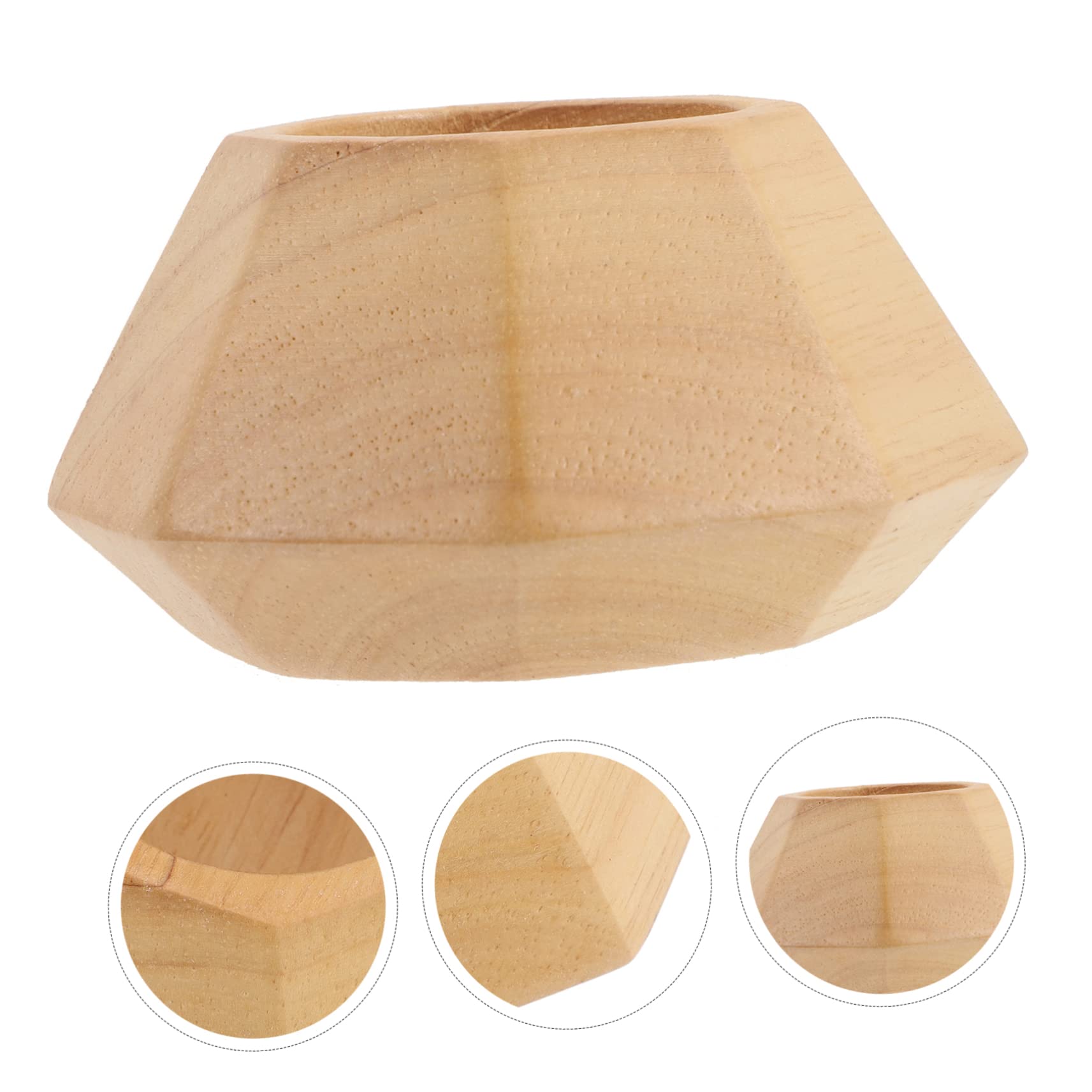 Ciieeo 5 Pièces Porte-coquetier Porte-Oeufs de Camping ouvreur coquetiers Porte-œufs de Camping Easter Decoration Décoration pour œufs de Pâques Stand d'oeufs coquetier ménager chêne