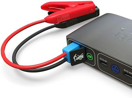 Miniatura 4 de HALO Bolt Mini cables de puente  Abrazaderas a prueba de chispas, cables de repuesto fáciles de usar para todos los arrancadores de salto portátiles