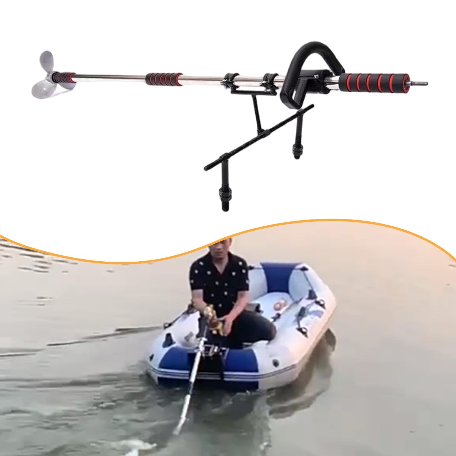 Handpropeller für Elektrische Bohrmaschine, Außenbordmotorhalterung, mit Kajakhalterung für Schlauchbootmotor