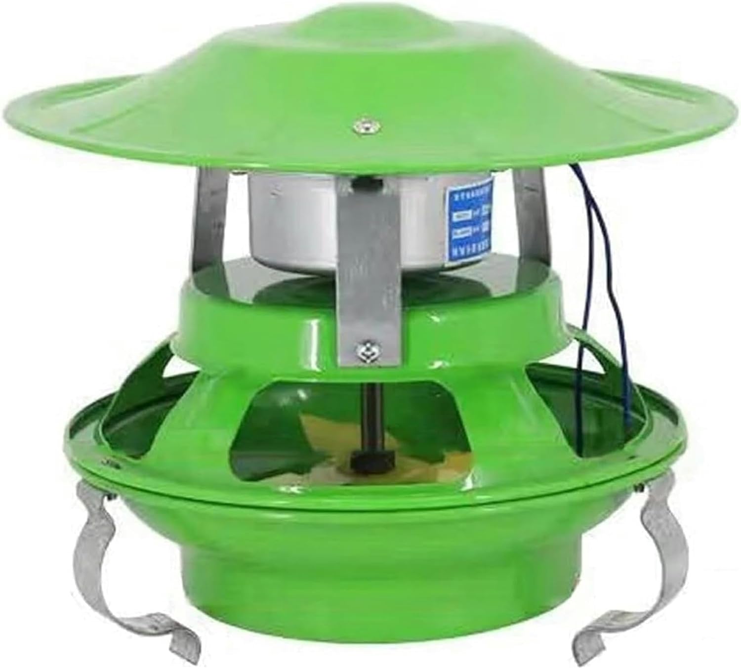 AMNOOL 100W Chimney Fan, Fireplace Induced Draft Fan,Smoke Machine Chimney Induced Draft Fan, Outdoor Chimney Extractor(Color:Default)-Smoke Evacuator