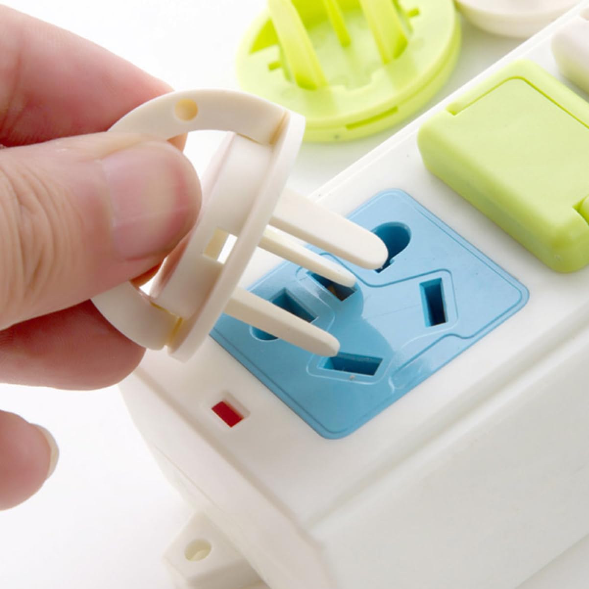 60piezas Cubiertas De Seguridad Para Enchufes Infantiles De Protección Para Tapas De Enchufes Fácil Instalación Seguro De Corriente Prevención De Accidentes Eléctricos Para