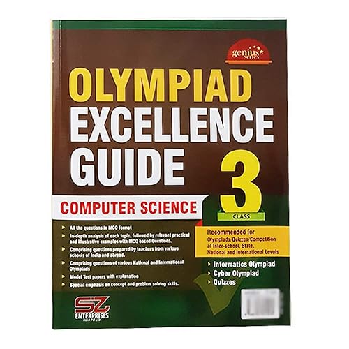 IOM 3 Silver Zone Olympiad Excellence Guide Computer Science for Class - 3 [Textbook Binding] Silver Zone