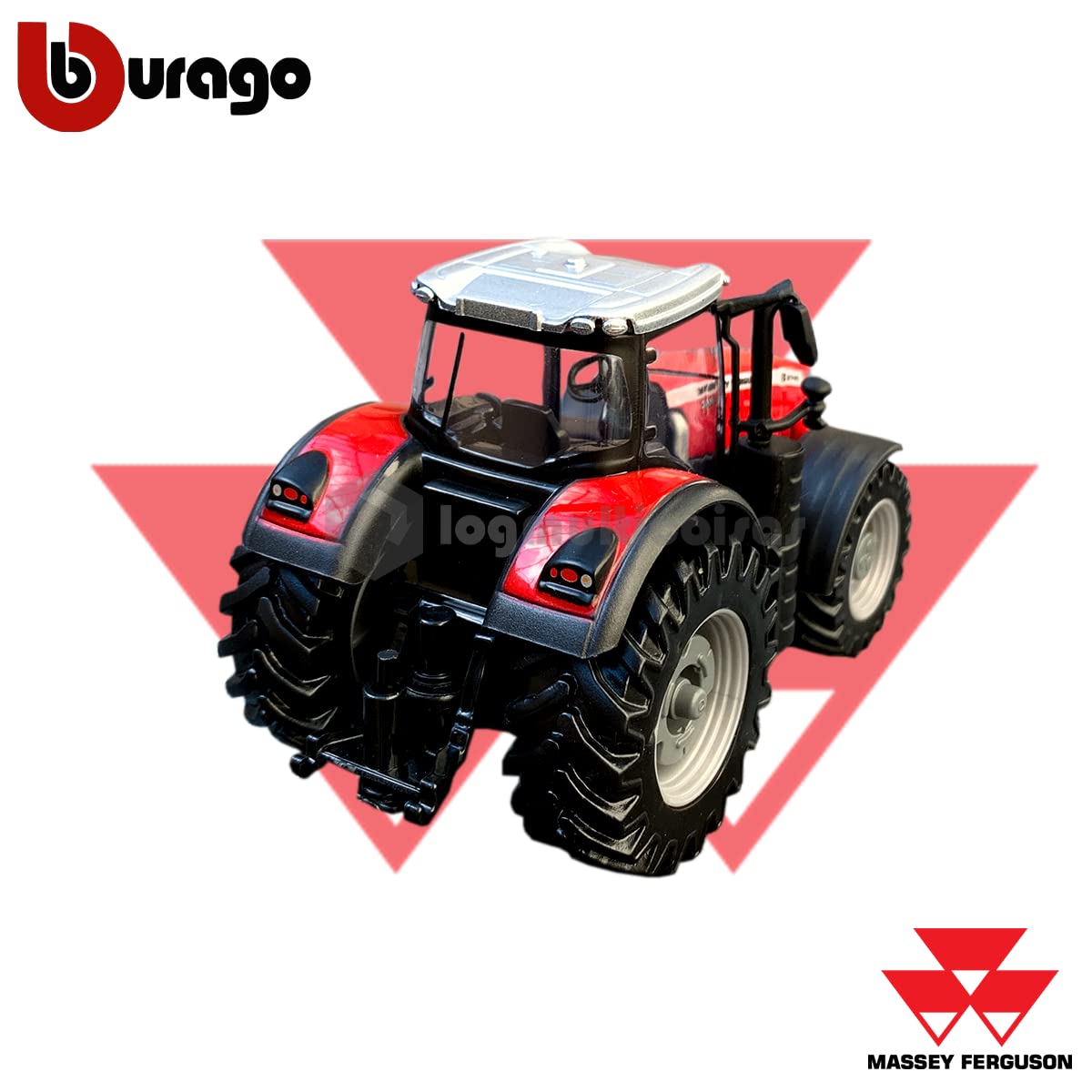 Miniatura Trator Massey Ferguson 8740 S - Coleção arm Agricultura
