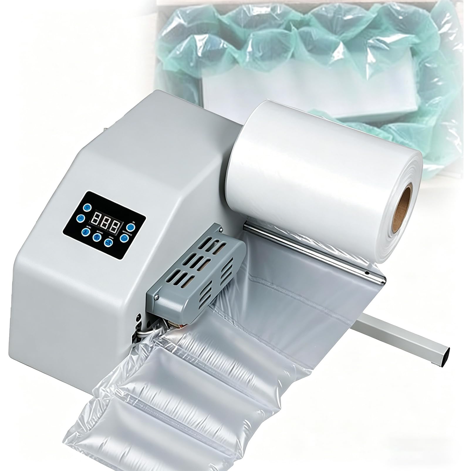 Machine à coussins d'air anti-casse pour le calage de colis et emballage de vide