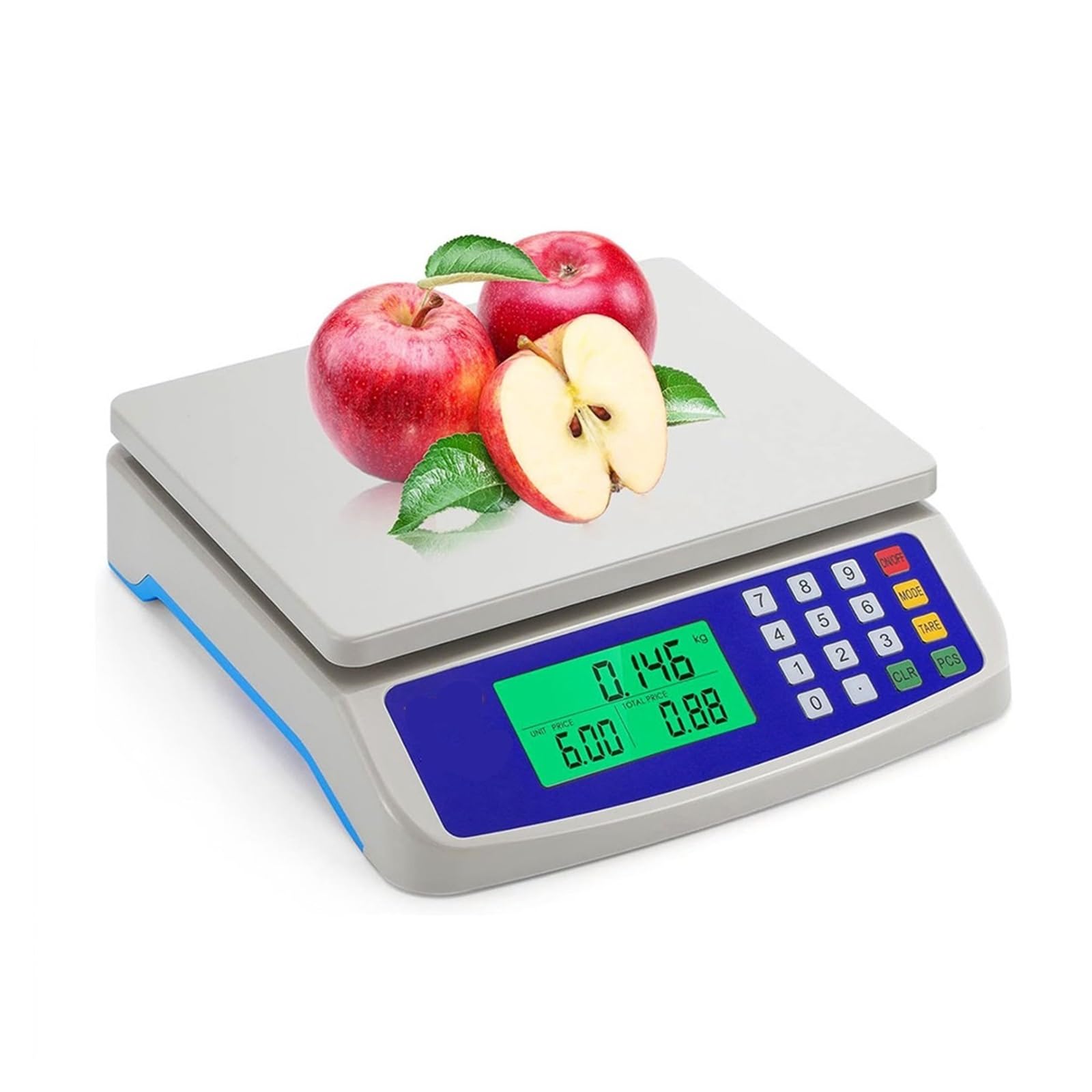 Báscula digital, Báscula electrónica digital de alta precisión con pantalla LCD 30 kg/1 g for cocina, báscula for alimentos