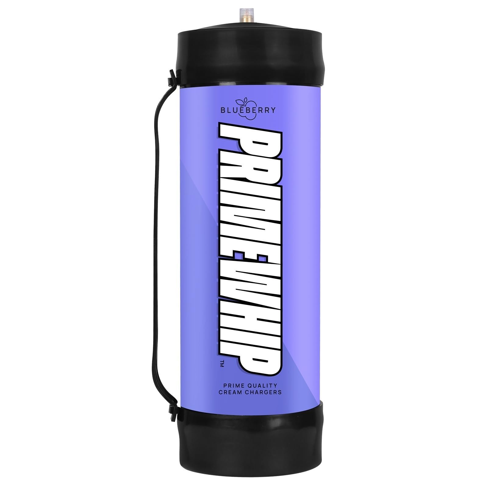 Prime Whip XL 2000G Blueberry - The Ultimate Whip It Tank - Food Grade 99.95% Pure N2O for any Whipped Cream Dispenser – (1 Nitrous Oxide Tank)