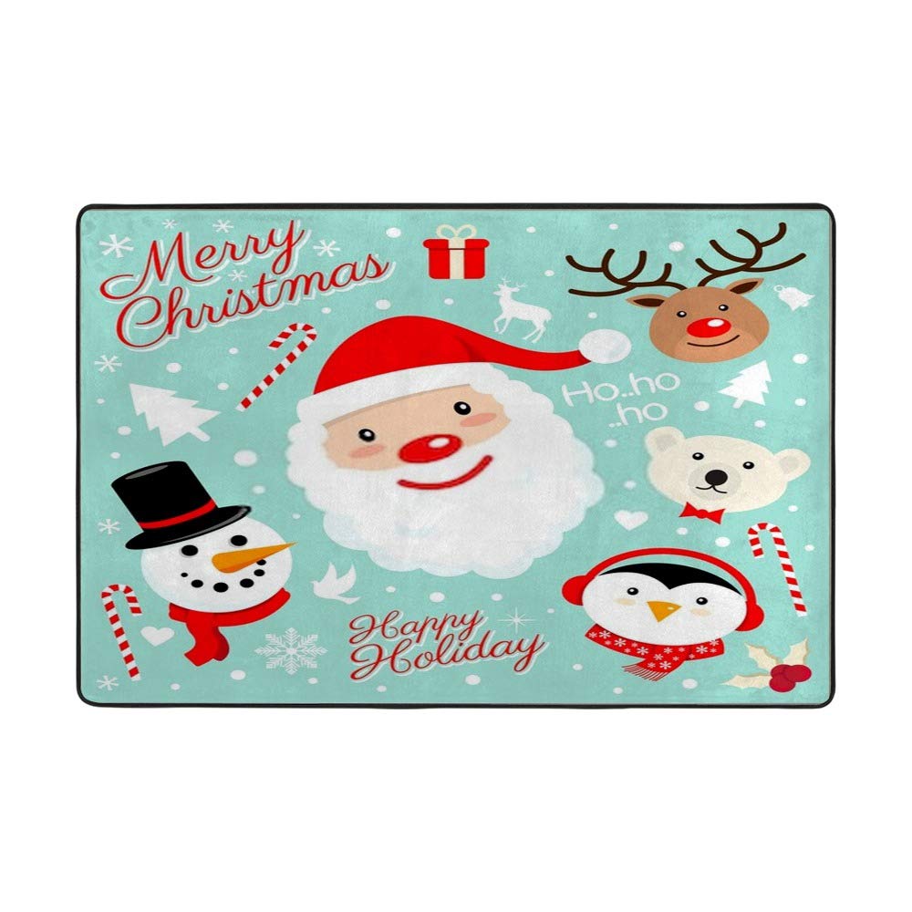 Tapis Moderne Anti-Tache Polyester 72X48Inch Salon Facile