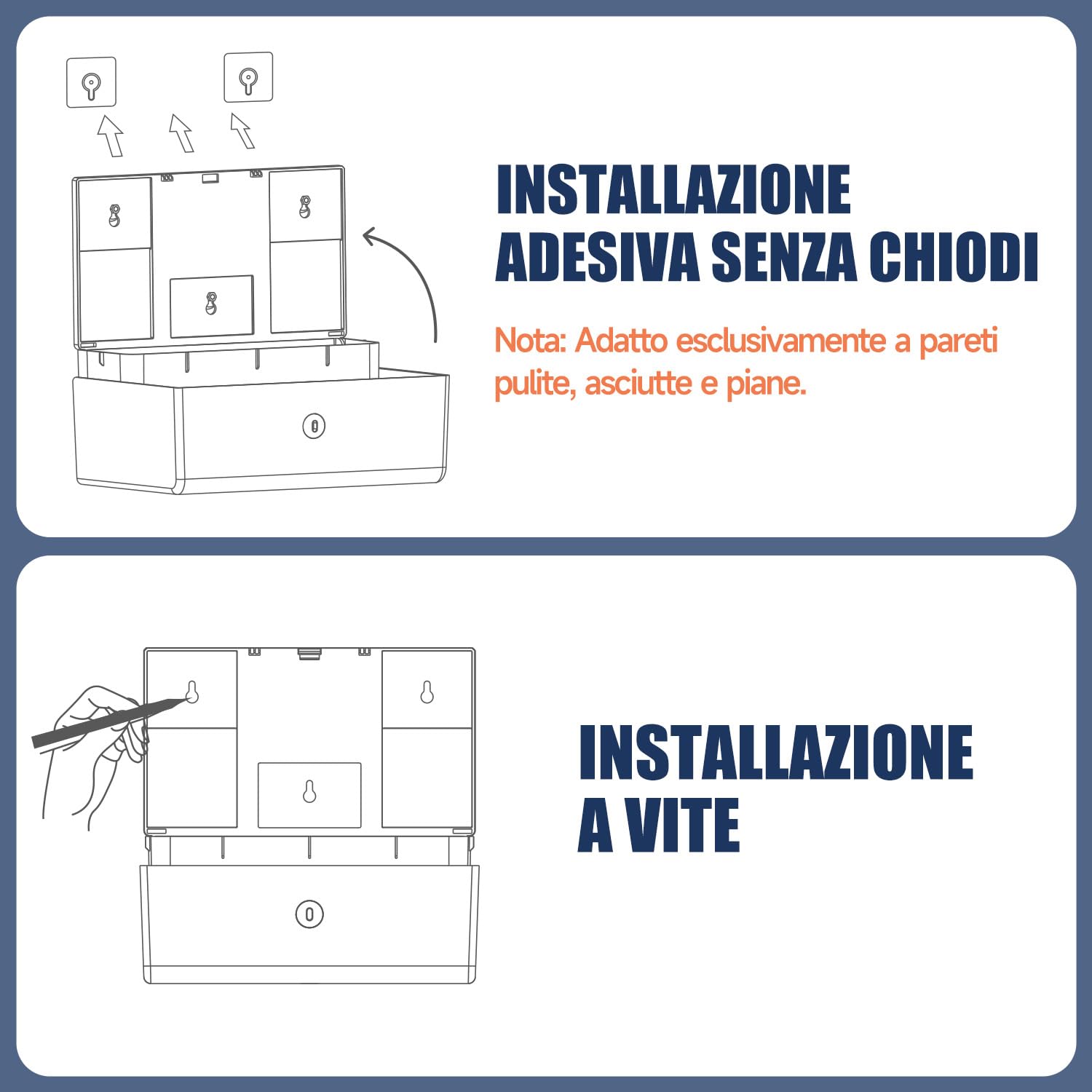 AIKE Dispenser Carta Asciugamani Uso Commerciale, 200+ Fogli per Z-Fold e Salviette di Carta Multifold 25.4x7.8 cm, AK5102 Bianco