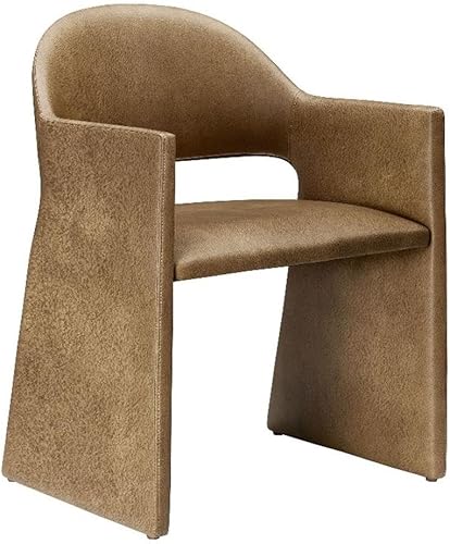 Miniatura 10 de Modway Talia - Sillón de comedor de cuero vegano en color espresso Espresso,Toast,https://www.amazon.com/dp/undefined