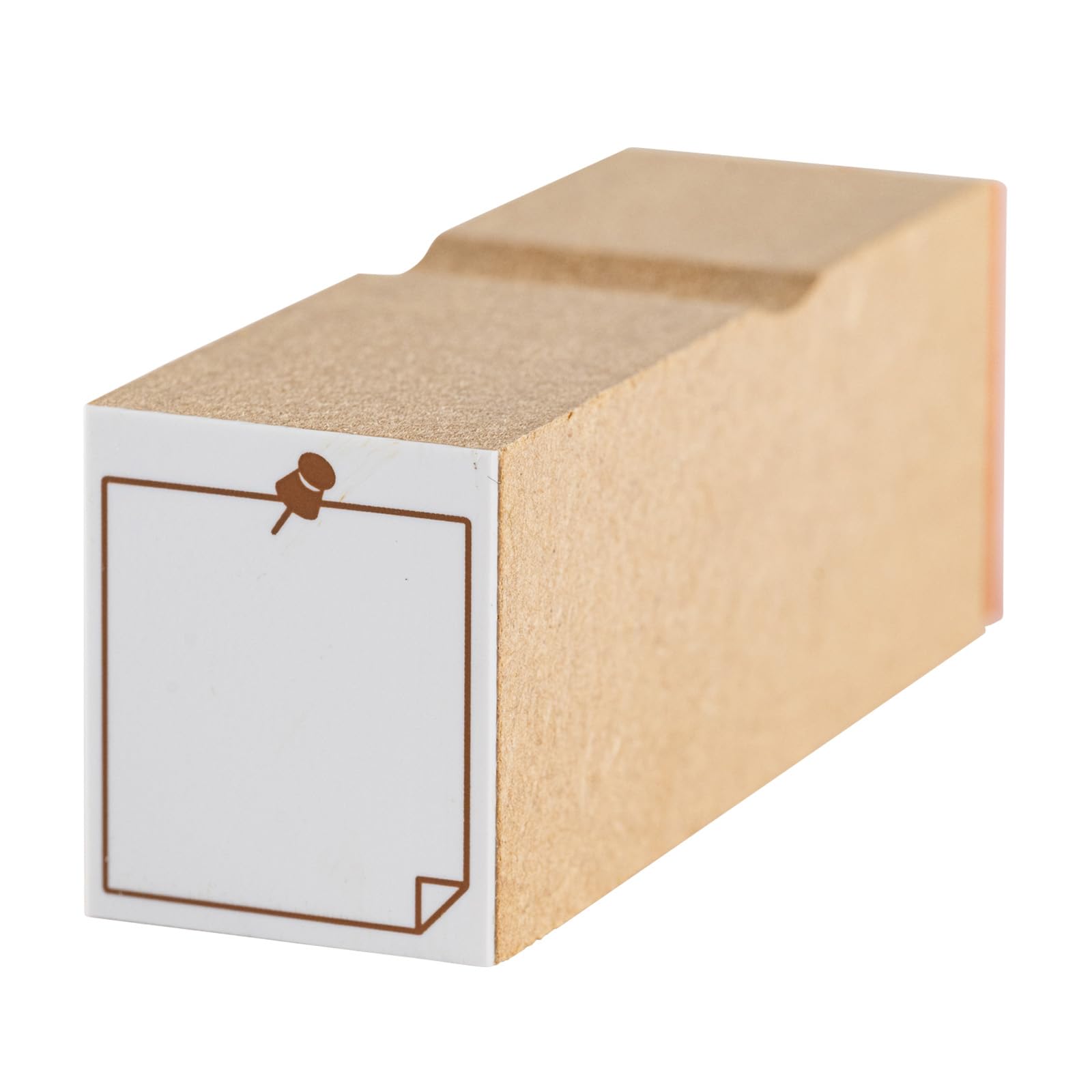 Hobonichi Techo Frame Stamp Memo Notebook Accessory MDF Rubber Japan