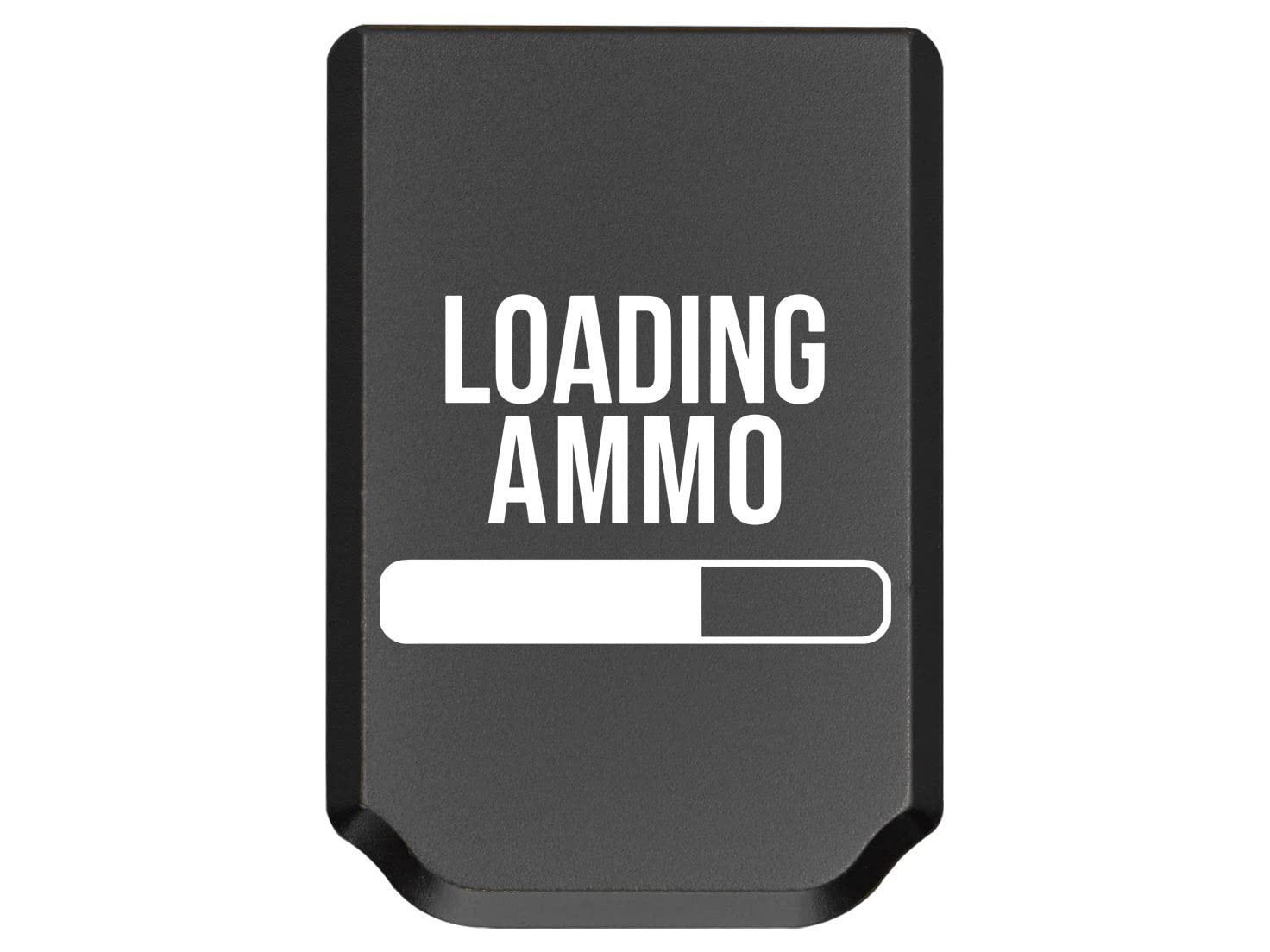 NDZ Performance Magazine Base Plate for Springfield Hellcat 10 Round 9mm Laser Engraved Anodized Aluminum in Black - Loading Ammo