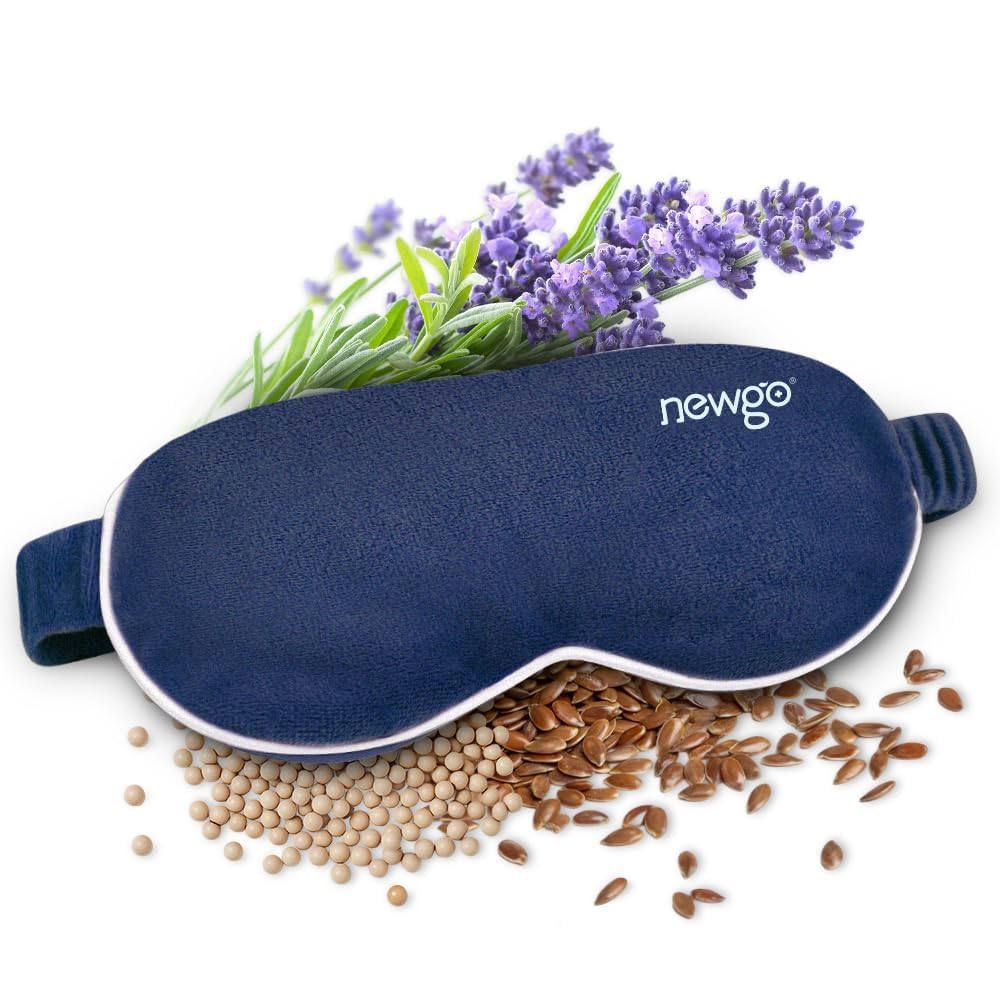 Amazon.com: NEWGO Microwave Heated Eye Mask Soothing Relief for
