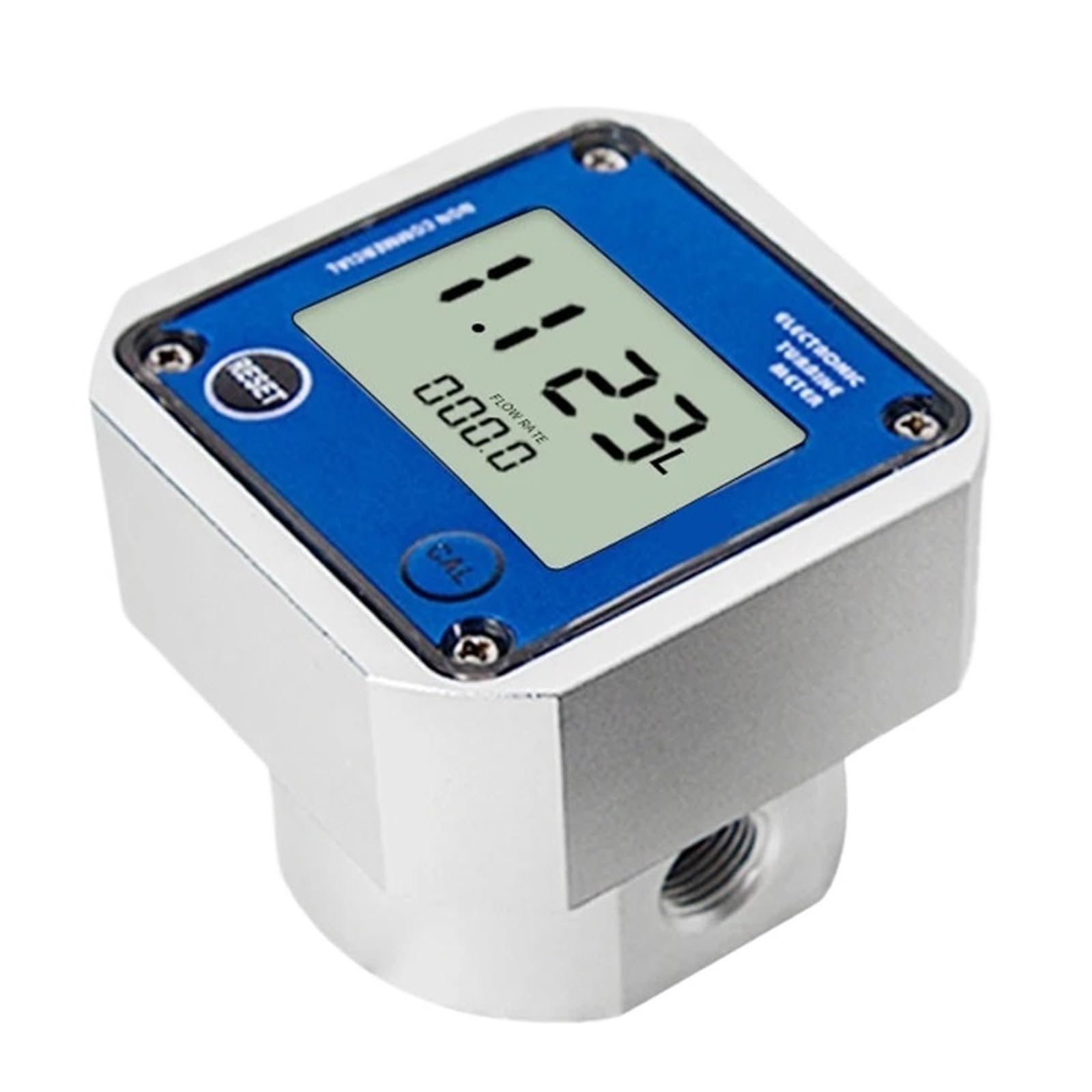 Micro Oval Gear Flow Meter Electronic RS485 Digital Liquid Flowmeter for Diesel Gasoline Urea Water G1/4 G1/2 G3/4 Flow Control(G3-4)