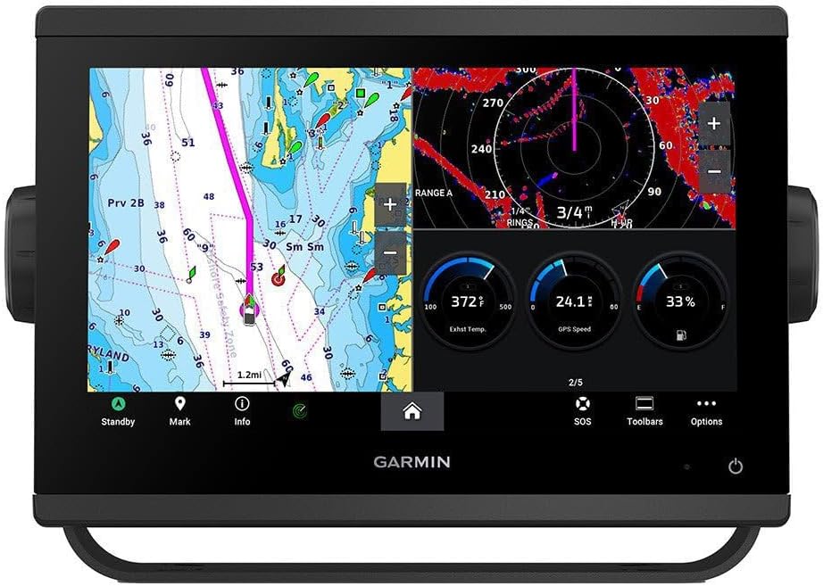 Garmin 010-02366-60 GPSMAP 943 Non-Sonar with Mapping - 9", Navionics+