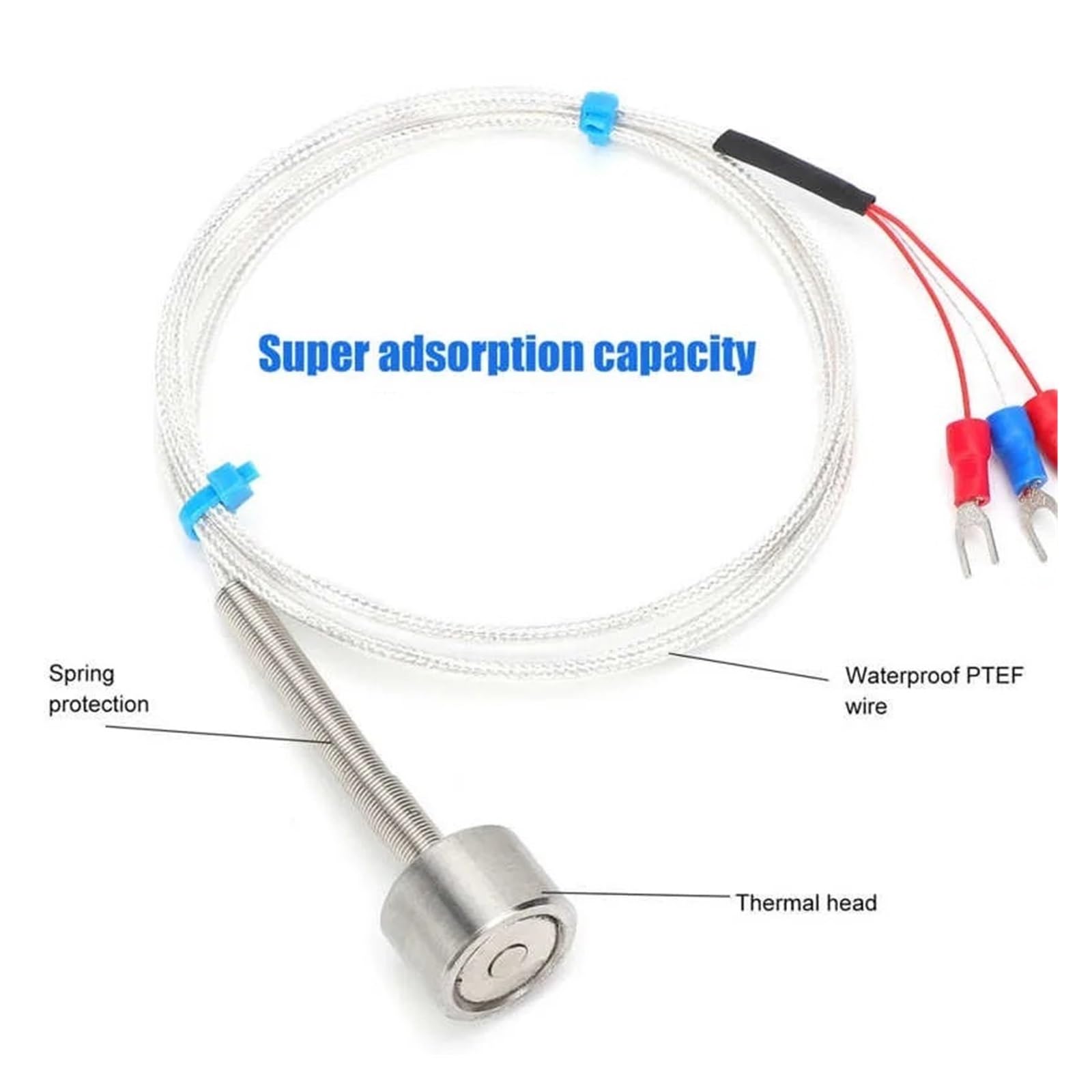 Sonde de capteur température PT100 en acier inoxydable