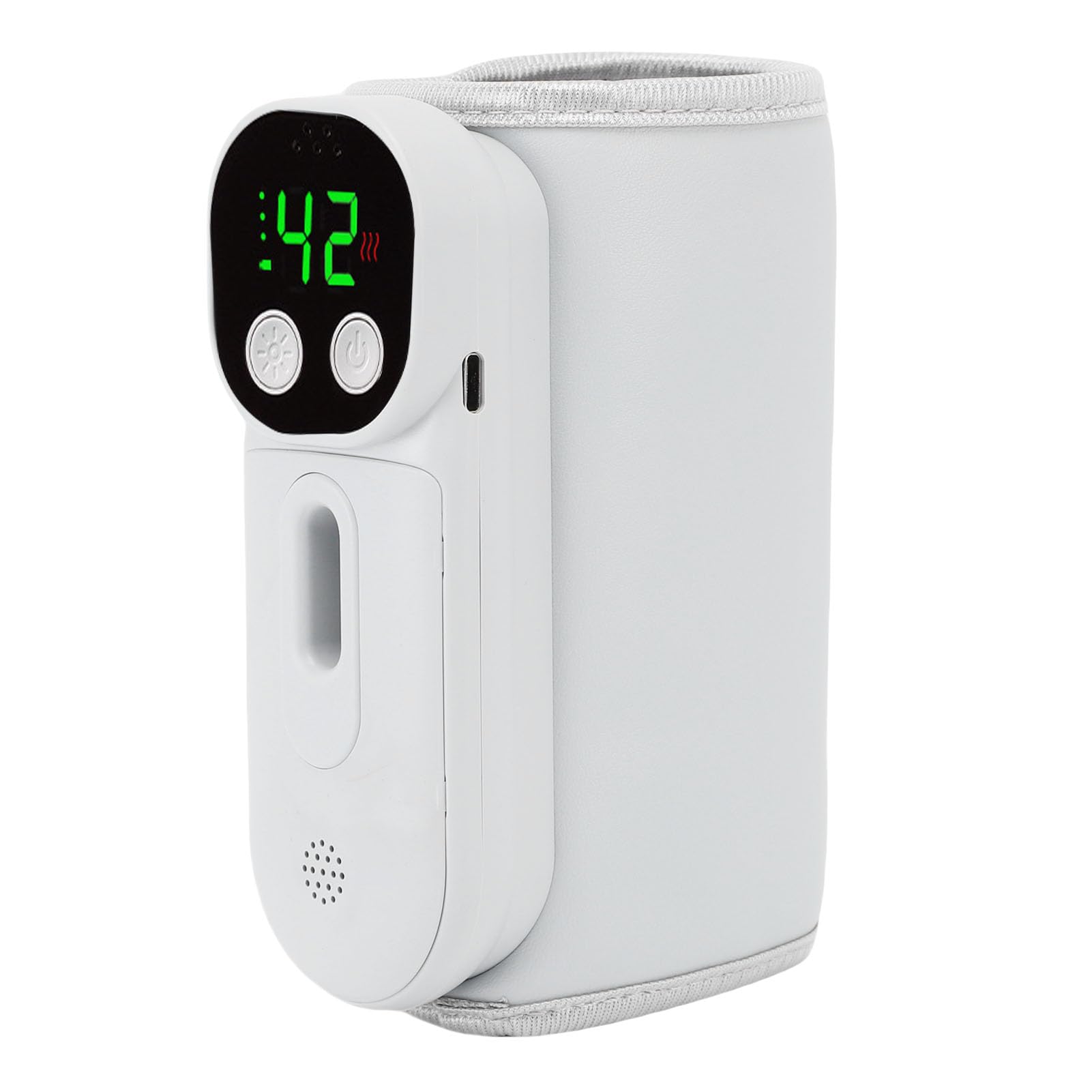 Naroote Calentador de Biberones, Calentador Rápido de Leche Infantil con Pantalla LED Control Preciso de Temperatura Descongelación Sensores de Temperatura Esterilizadores para Leche Materna Hogar