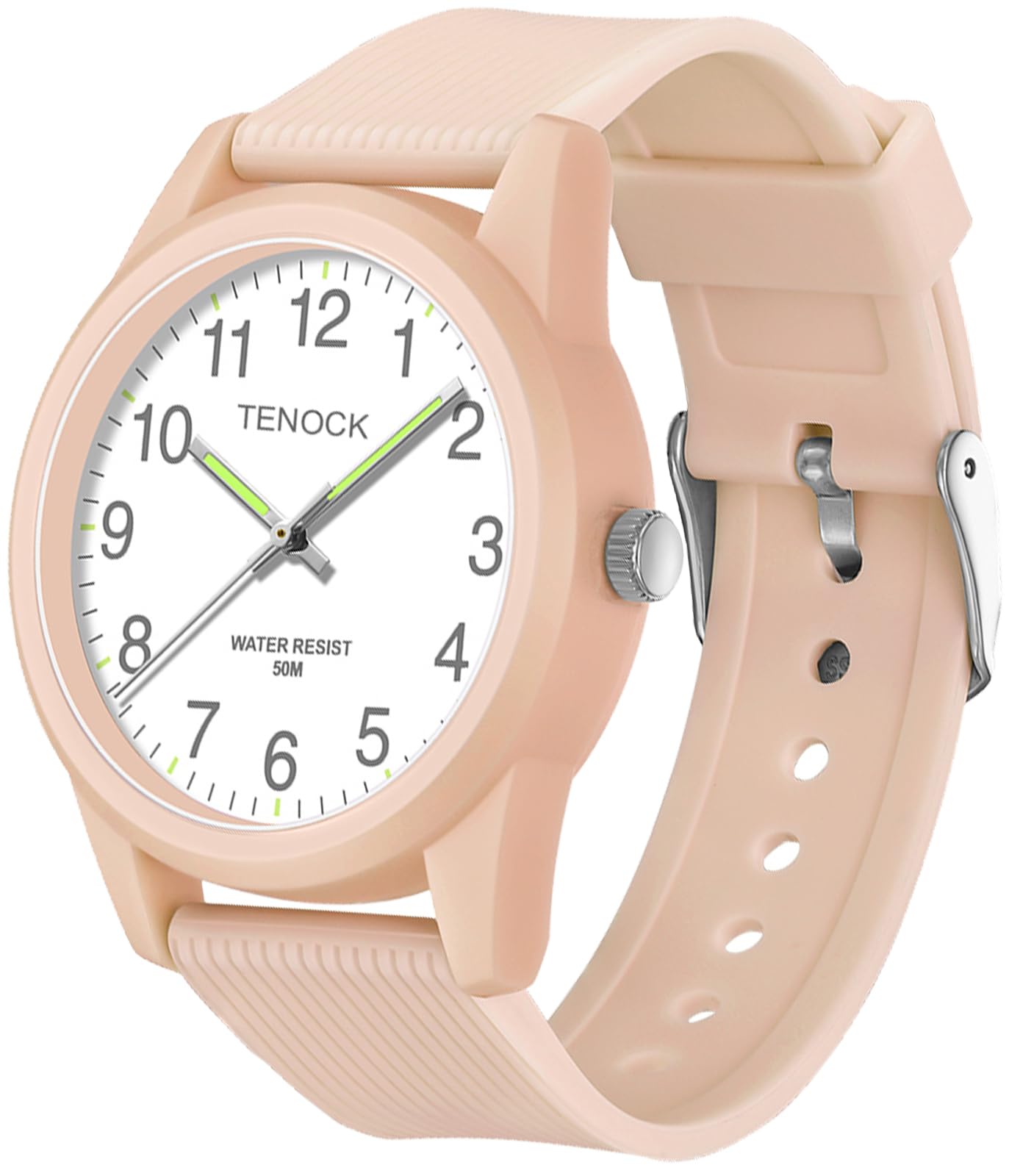 TENOCK Kids Analog Watches with Soft Band - Learning Time, 50M Waterproof, Easy to Read for Ages 3-10 - Great Birthday Gifts