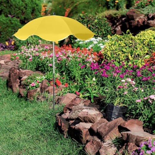 Parasol UPF50+ de 60 cm para césped y terrazas con protección solar eficiente 2