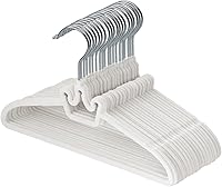 Vista 26 de ManGotree Perchas de terciopelo para bebé con gancho giratorio de oro rosa de 360°, colgador antideslizante de 11 pulgadas, perchas infantiles ultra