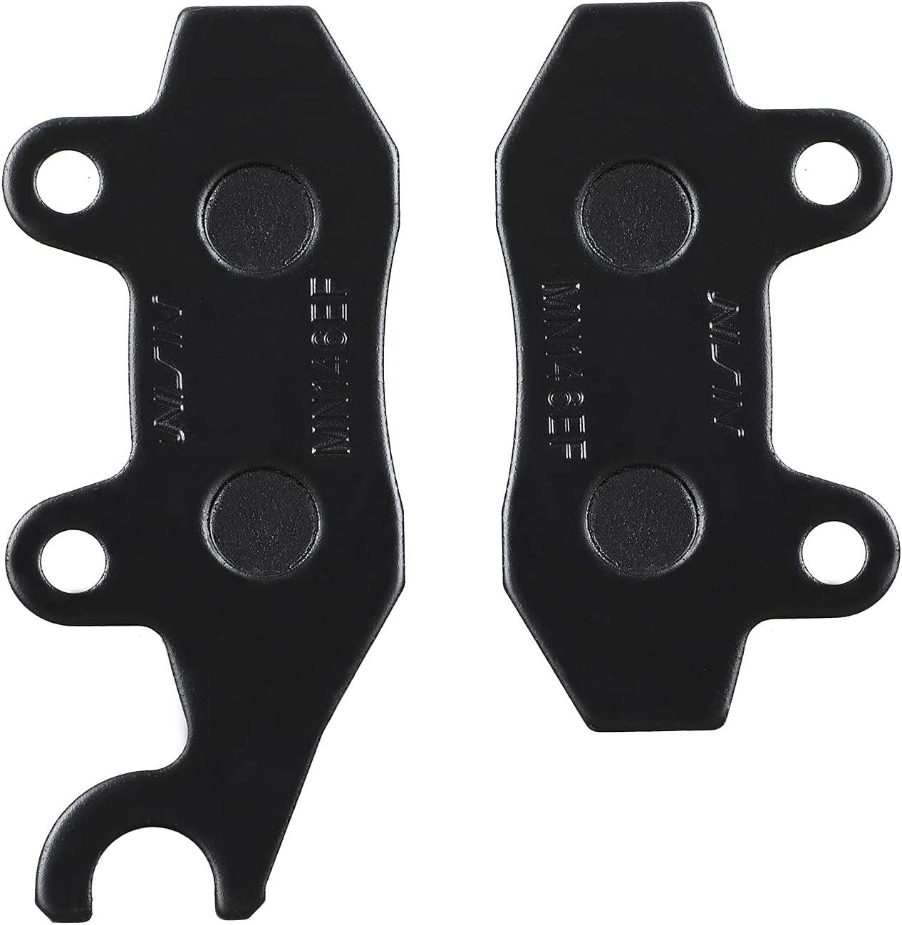 Haran Front Brake Disk Pads Set Compatible for Hero CBZ/Karizma/Ambition/ Tvs Apache