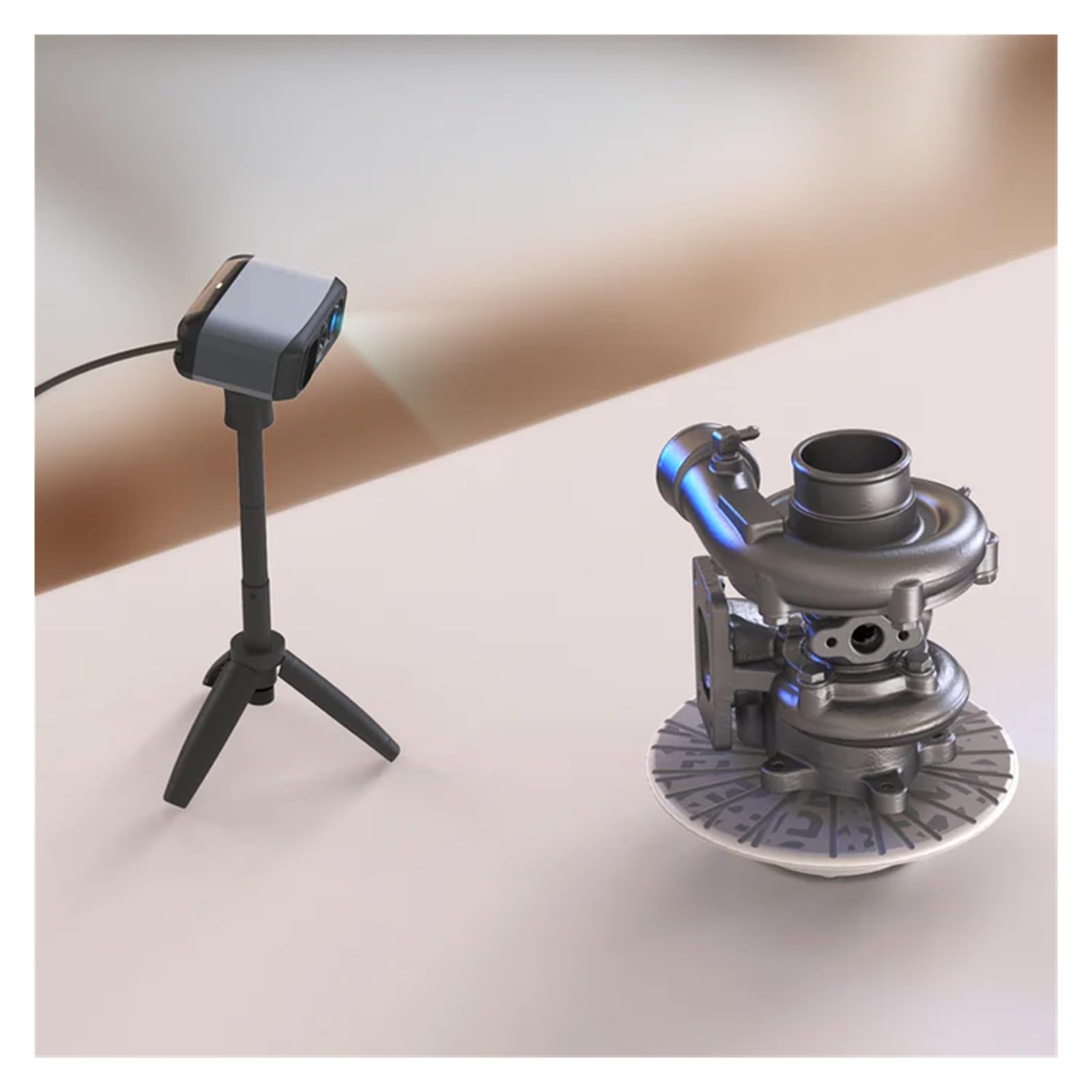 Scanner 3D Moose AI Visual Tracking Risoluzione 0,07 mm Precisione,03 Macchina for scansione