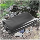 26 * 65.5ft HDPE Pond Liner 13 * 32.8ft 16 * 32.8ft Pond Lining Underlay Impermeable Construction Membrane,Flexible Durable High Elasticity Tear Resistant for Garden Waterfall(Size:1 * 8m/3.2 * 26ft)