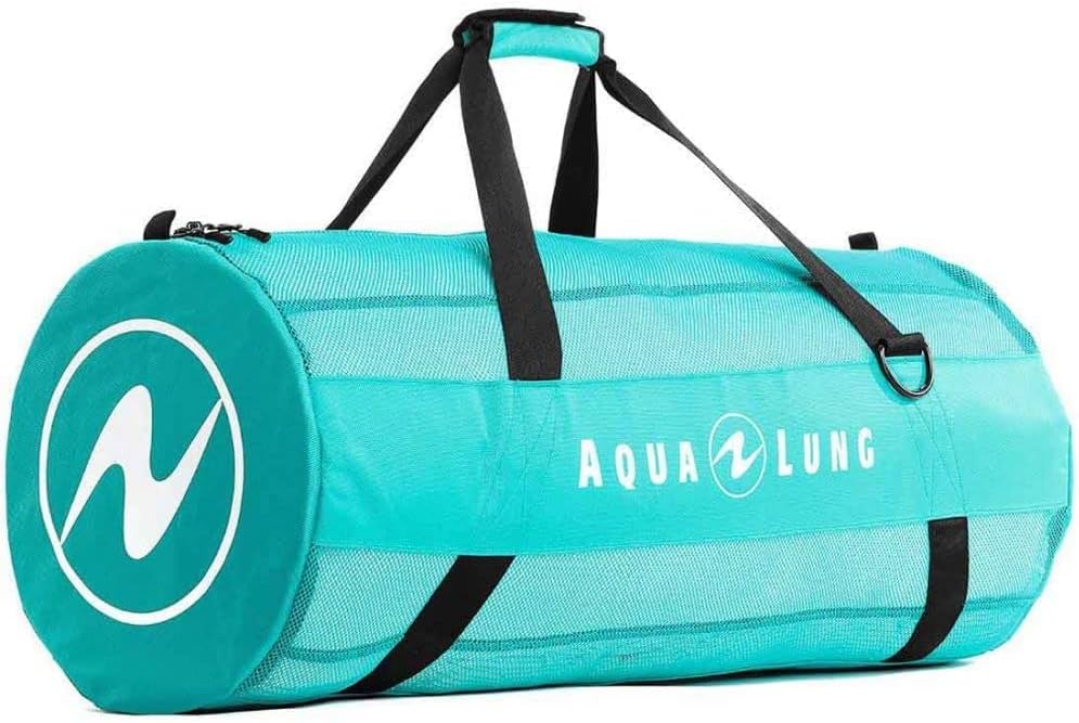 Aqua Lung Adventurer Mesh Duffel Bag, Yellow : Sports & Outdoors