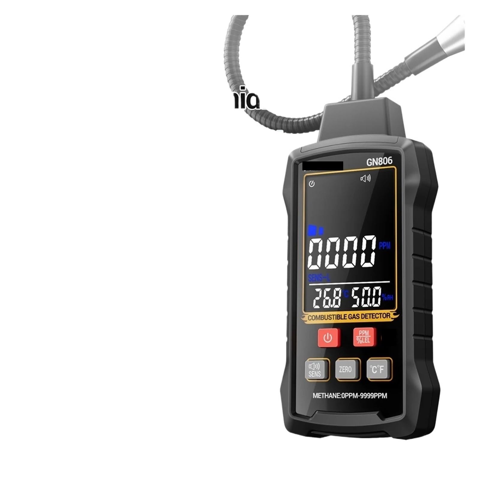 Gasdetektor, GN806 Gaslecksuchgerät Auto Rauchleckanalysator Ölleitungsgenerator Diagnoseorter Automotive Keine Pumpe EVAP Gasanalysewerkzeuge für Arbeit und Zuhause