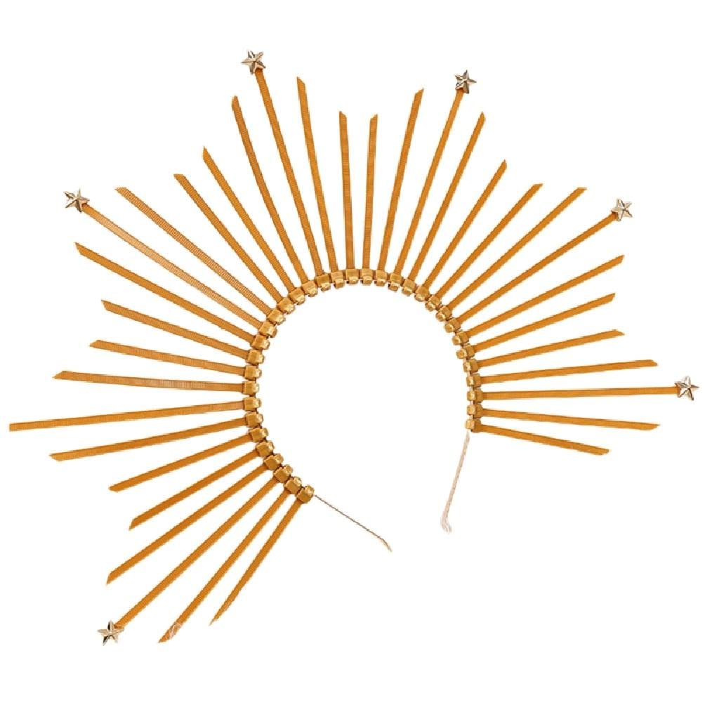 Crown Head Headband Goddessa Tesno Crown Adava Baroch Crown Gold Hair Crown Tiara Crown