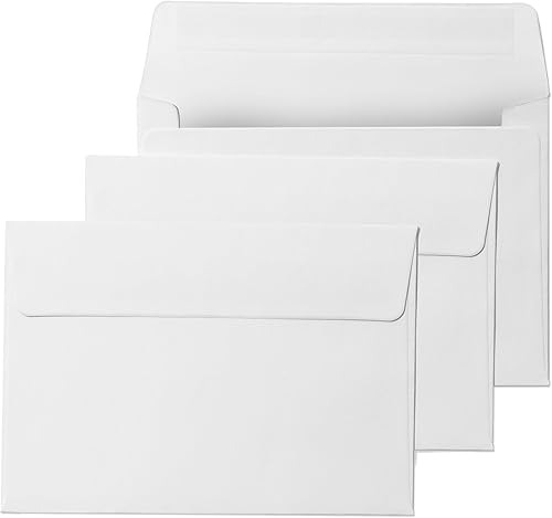 Miniatura 1 de Pack It Chic - Sobres blancos A1 de 3 58 pulgadas x 5 18 pulgadas (250 unidades) con autosellado para tarjetas RSVP, notas de agradecimiento,
