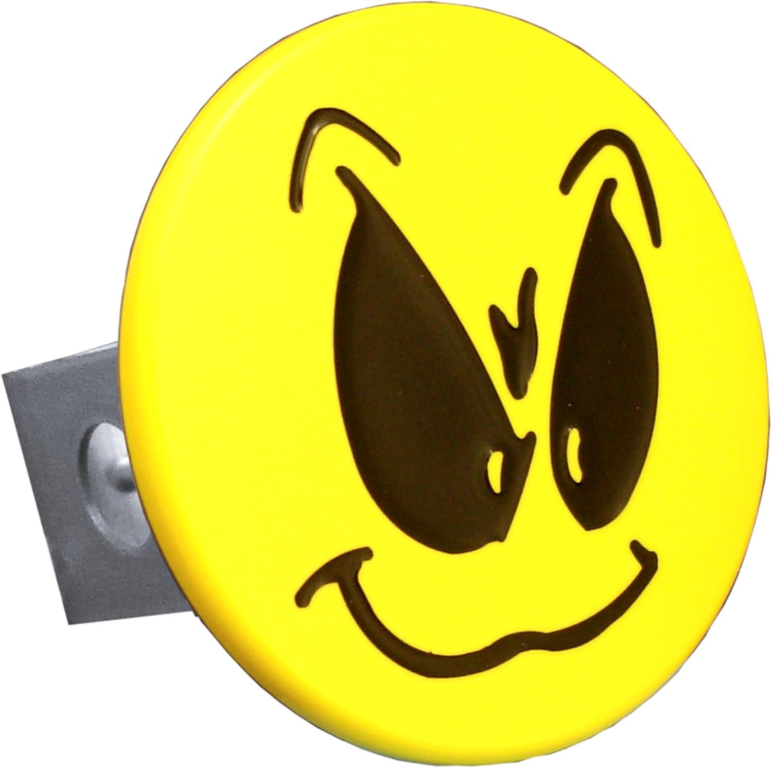 Au-TOMOTIVE GOLD Class II Trailer Hitch Plug for Grimace Face (Yellow)