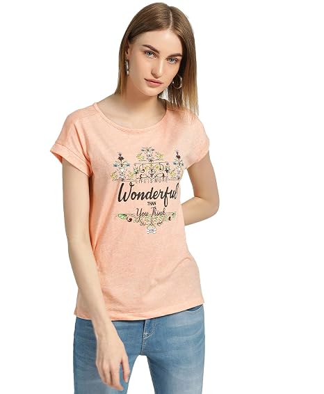 Buy DJ \u0026 C by Fbb Graphic Print T-Shirt 