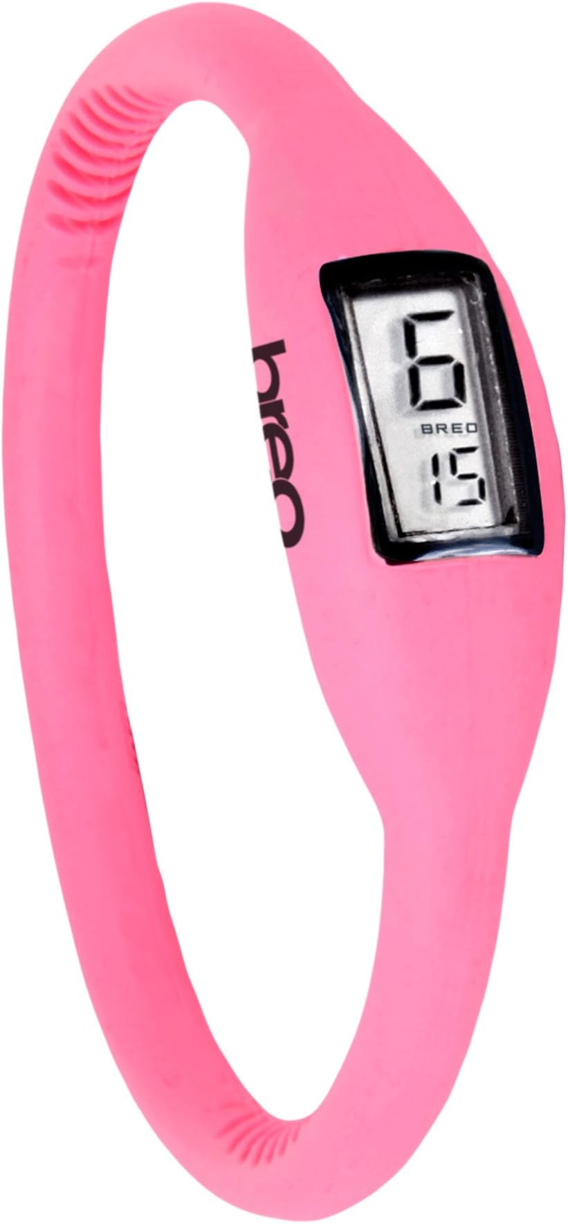 Breo Roam Ladies Rubber Digital Watch Neon Pink Large 18cm