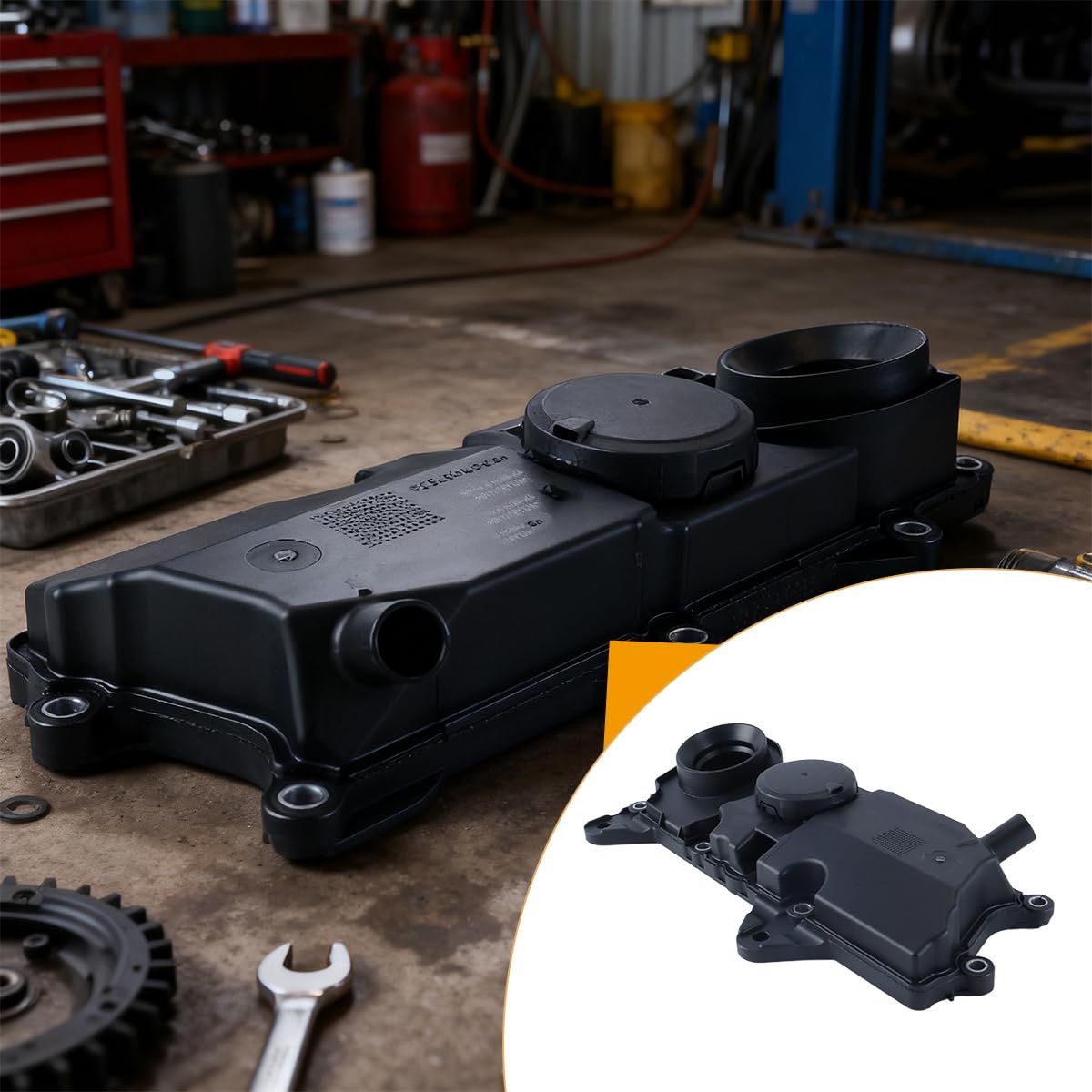 Ausi Couvercle de soupape de purge d'huile pour Volvo S60 S80 S90 S60 S90 XC40 XC60/70/90 32140004 31316184