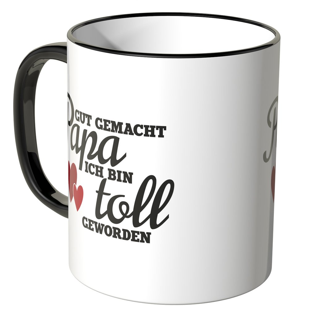 WANDKINGS® Tasse, Spruch: Für EIN Burn Out fehlt Mir einfach die Zeit