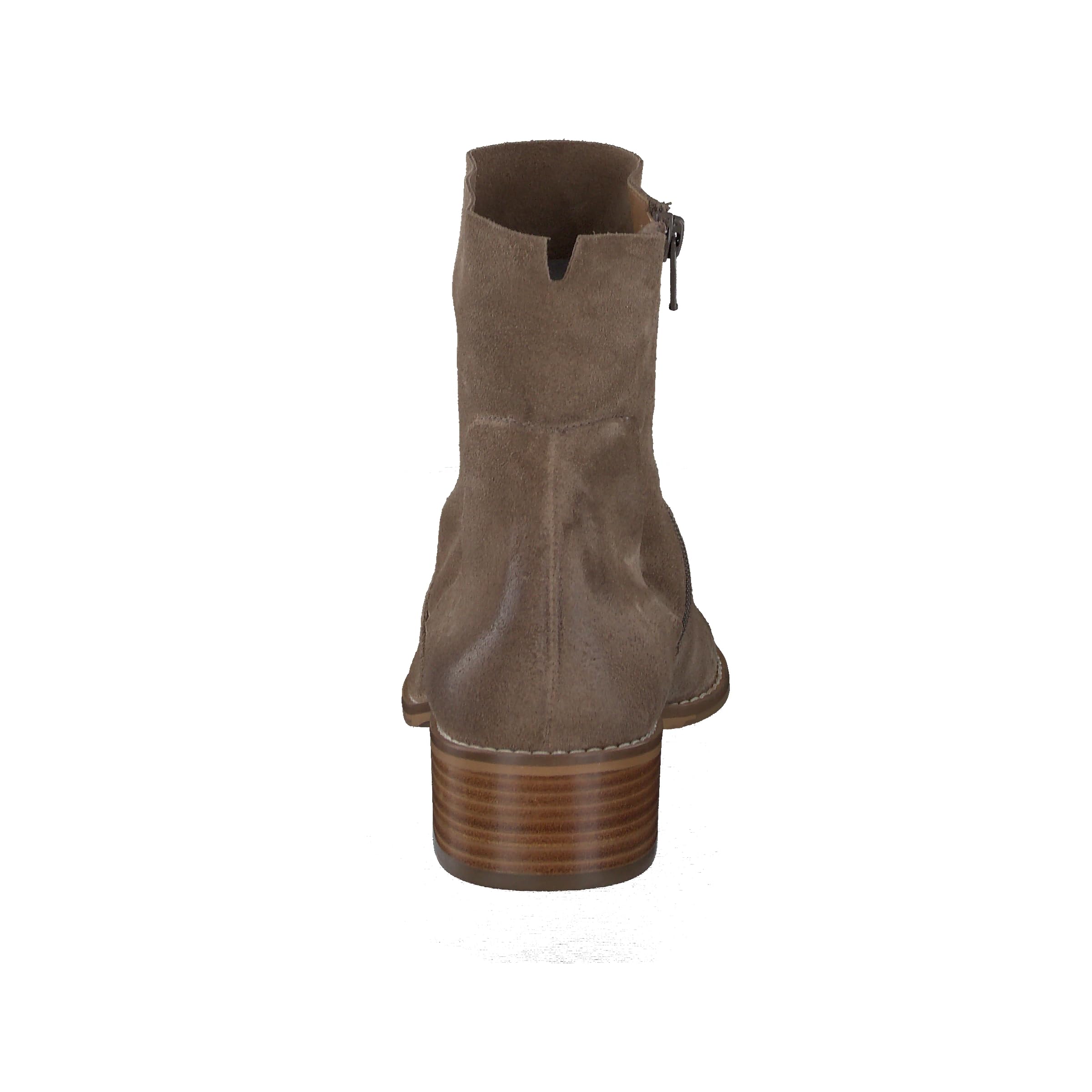 Paul Green Damen Ballerinas mit Absatz 8074-000 Weite XX-Schmal Reißverschluss