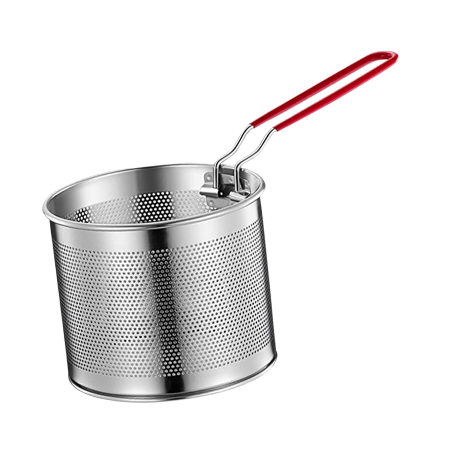 bnf stainless steel fry basket deep frying for chicken wing french fries serving 14cm | home & garden | kitchen dining & bar | small kitchen appliances | fryers