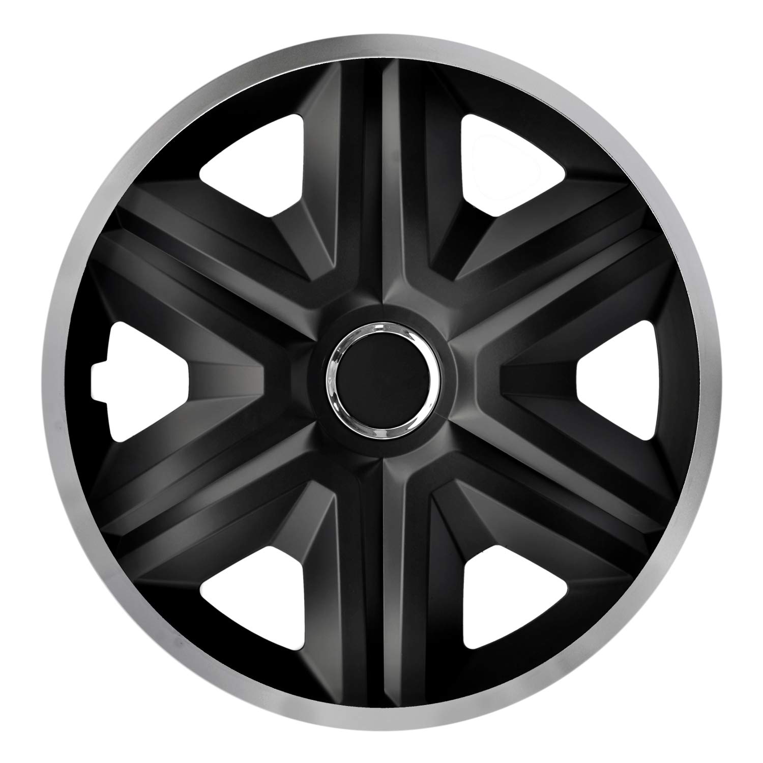 Nrm Fast Lux Lot de 4 enjoliveurs universels pour voiture