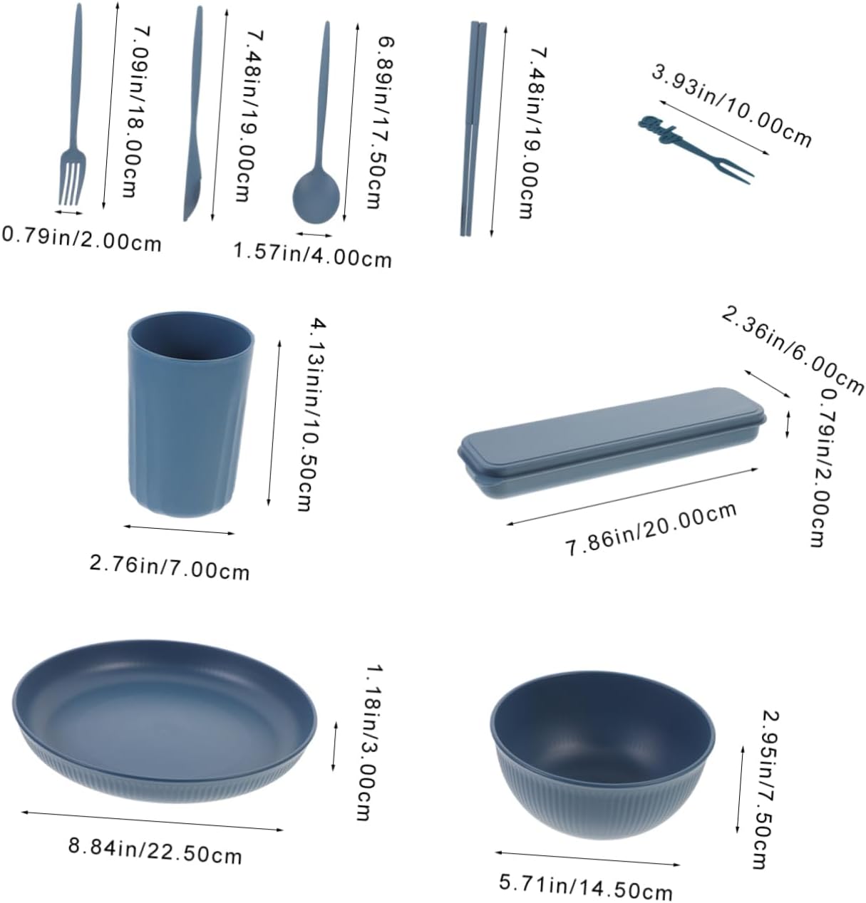 Travel Spoon Reusable Utensils Case Cutlery for Lunch Box Dinnerware Fork Spoon Knife Camping Dishes
