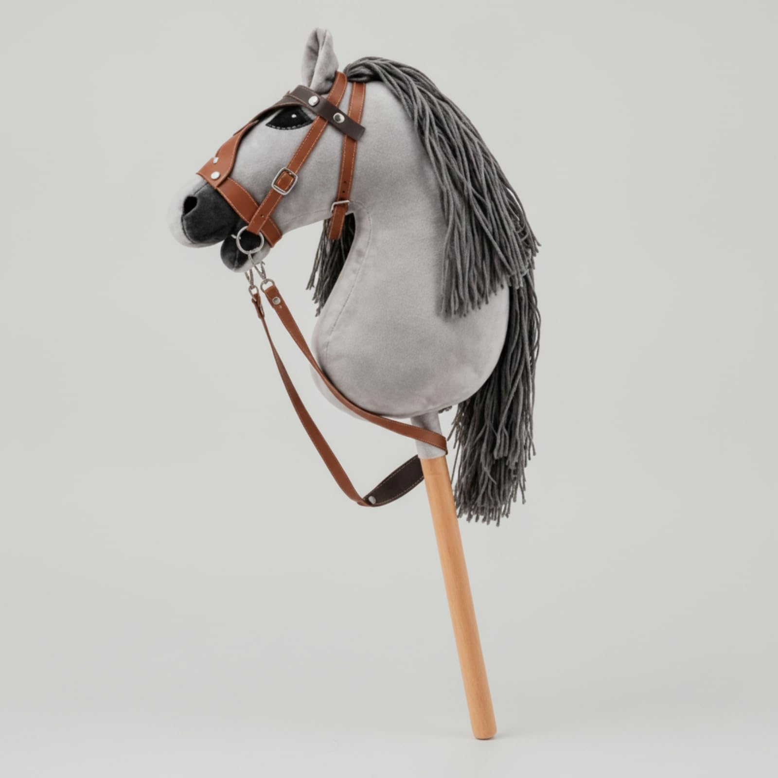 Cavallo di Peluche con Bastone