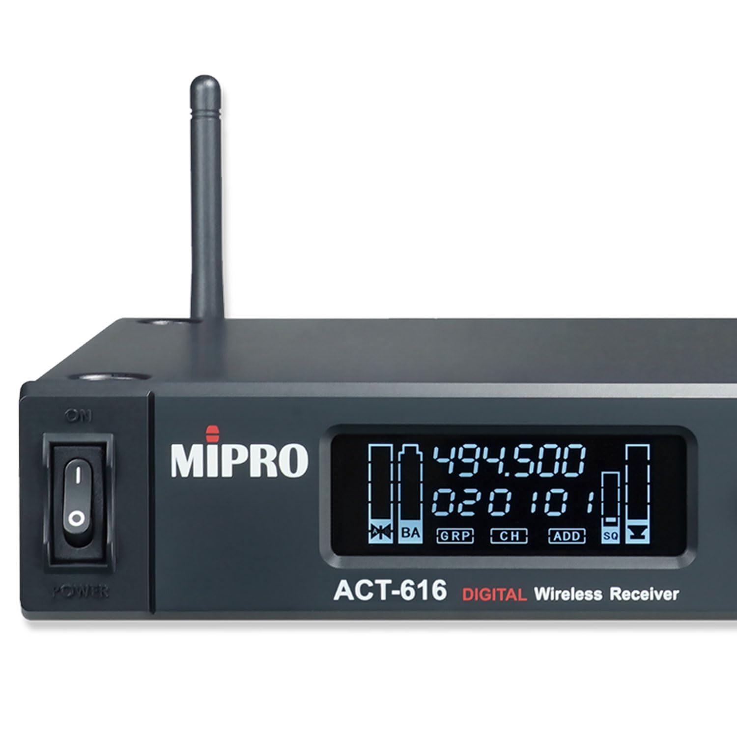MIPRO ACT-616 1-kanałowy odbiornik 494-542 MHz z mikrofonem nadajnika ręcznego