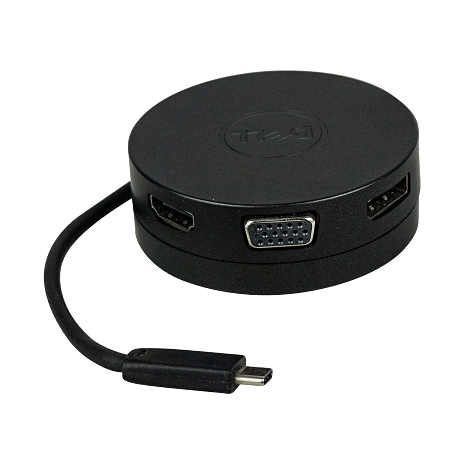 DA300 USB-C Mobile Adapter (6-in-1, Black) – HDMI, VGA, USB-A, USB