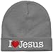 Falari 12-Pack Unisex I Love Jesus Beanie Hat Knitted One Size Fits All (Mix Color)