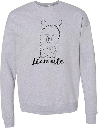 Long Sleeve UnisexMen's Sweatshirt, Unisex Graphic Sweatshirt, Shirts with Sayings, Heather Gray or Dusty Blue