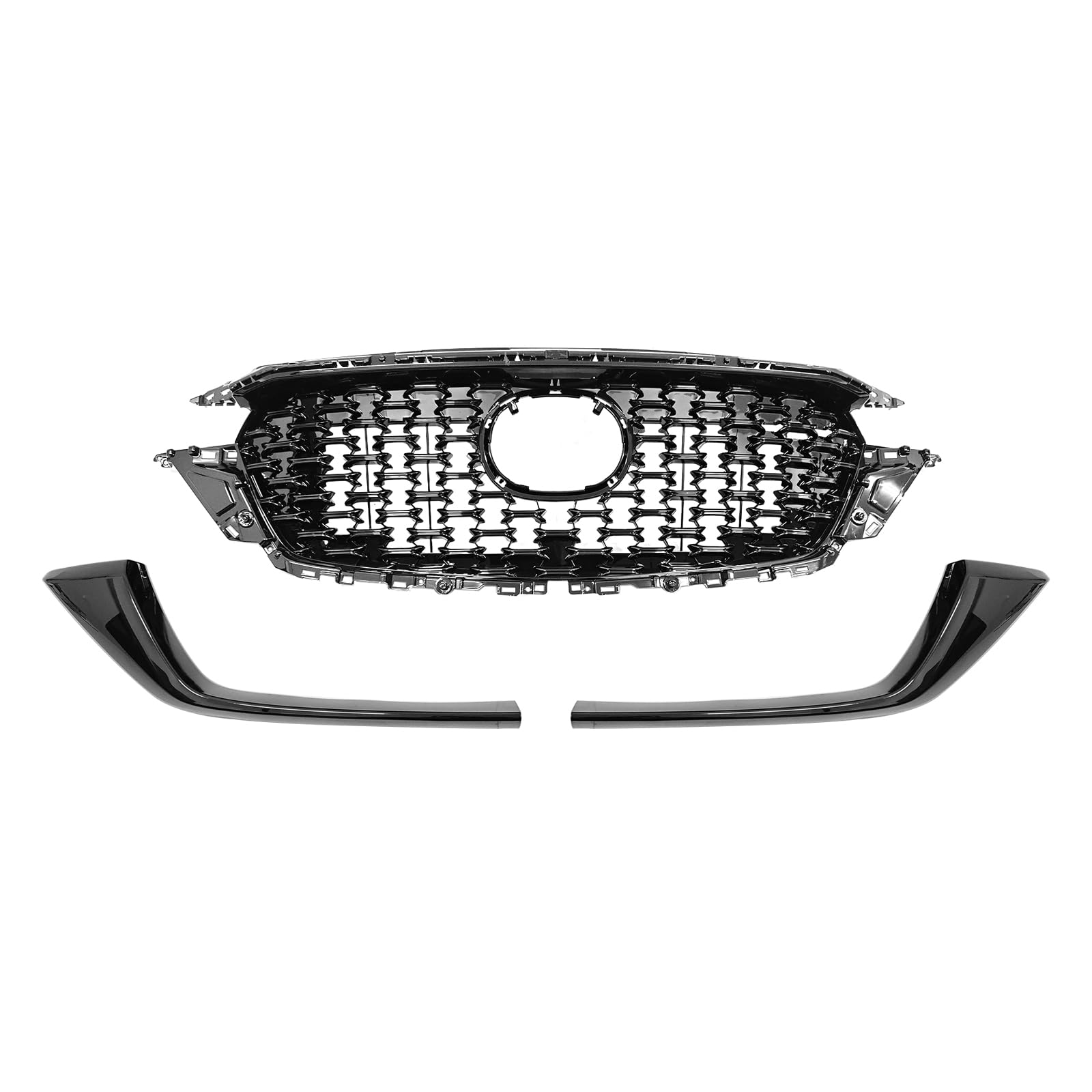 4ー5スレ傷　gx550 フロントグリル　純正　53115-60170 保管前庭 Amazon.com: Front Bumper Upper Grille Grill Fits 2022 2023 2024