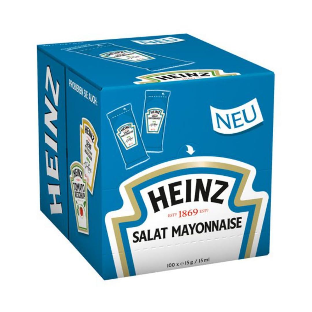 Heinz Salat-Mayonnaise 500 Portionen x 17 Mililiter + Pufai
